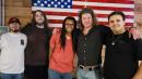 The Mercury Agenda at Fast Eddie's: Austin (bass), Nalan (guitar), David (drums), Doug (vocals) & Chris (guitar/fiddle).